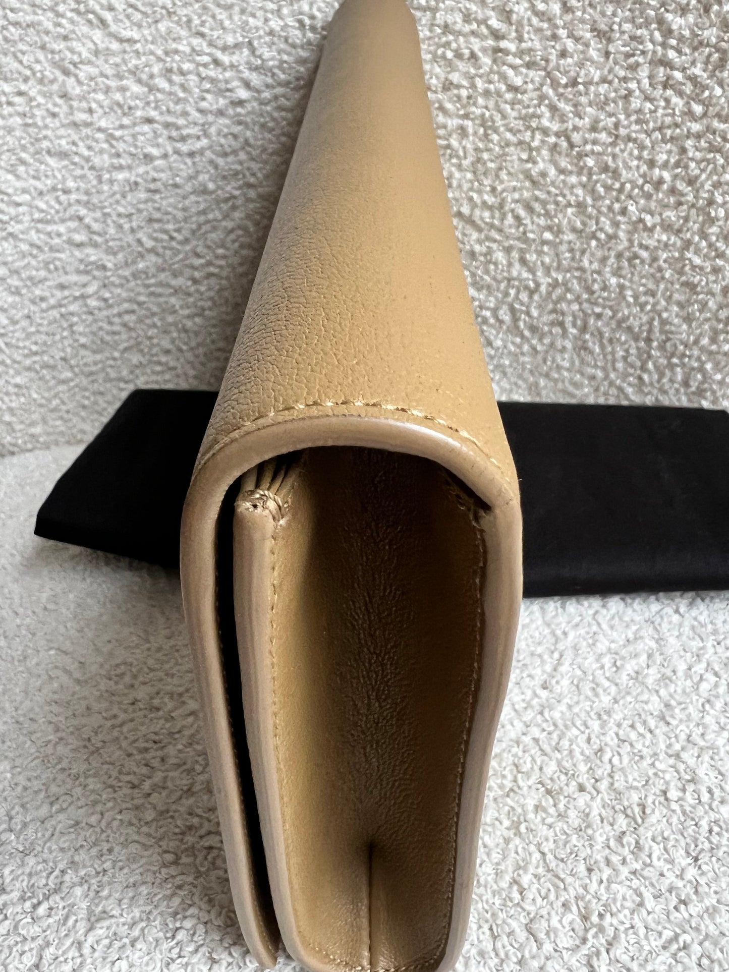 Yves Saint Laurent (YSL) Beige Belle de Jour Clutch