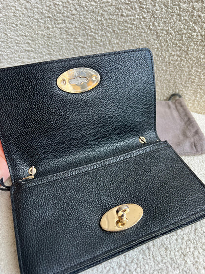Mulberry Black Bayswater Clutch (RRP £495)