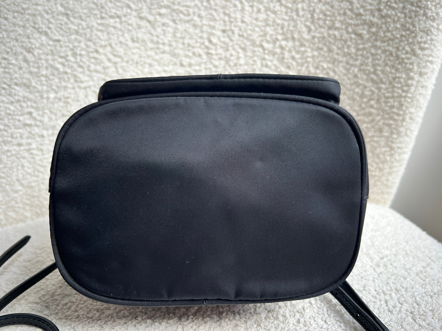 Prada Re-Nylon Duet Black Bucket Bag (RRP £1380)