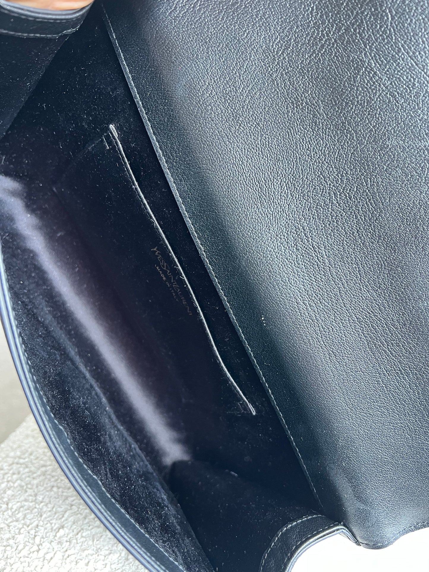 Yves Saint Laurent (YSL) Black Belle de Jour Clutch