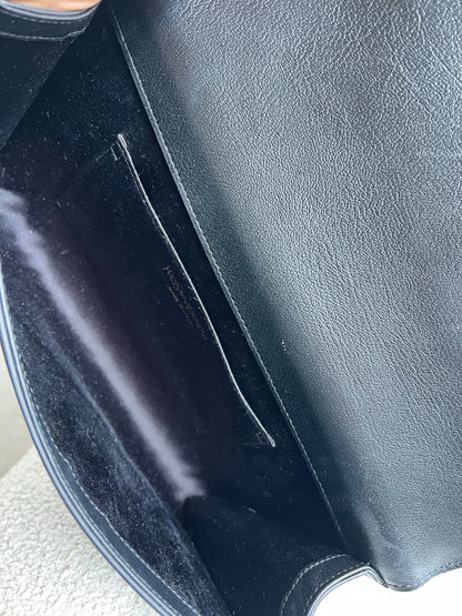 Yves Saint Laurent (YSL) Black Belle de Jour Clutch