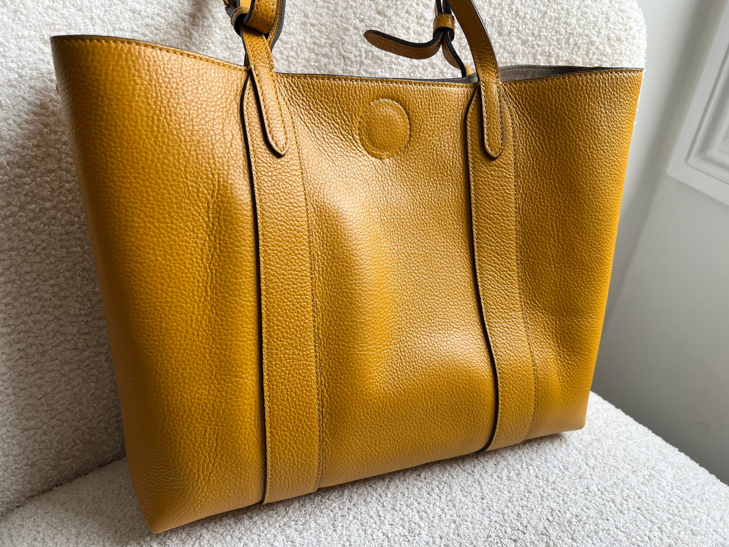 Mulberry Small Deep Amber Bayswater Tote (RRP £795)
