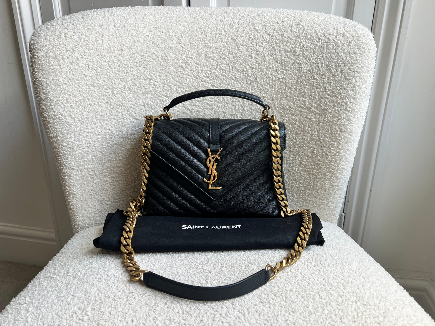Yves Saint Laurent (YSL) Black Medium College (£2000)