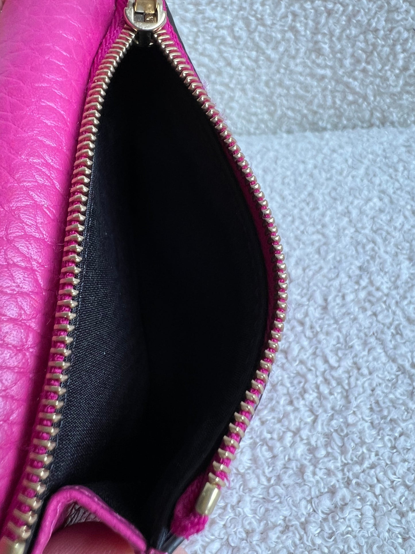 Mulberry Pink Darley Folded Multi Card Wallet (RRP £265)