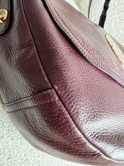 Mulberry Oxblood Daria Satchel (RRP £795)