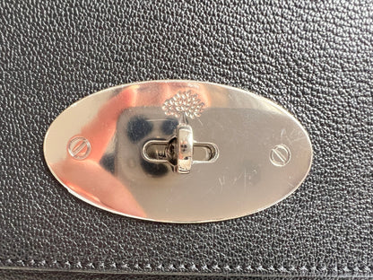 Mulberry Black Medium Lily with Silver Hardware (RRP £1095)