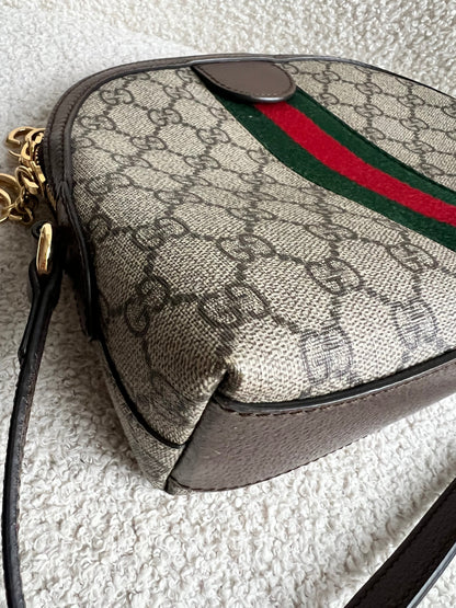 Gucci Ophidia GG Supreme Rounded Top Shoulder Bag (RRP £1,380)