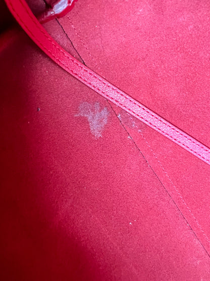 Yves Saint Laurent (YSL) Red E/W Shopping Tote (RRP £1115)