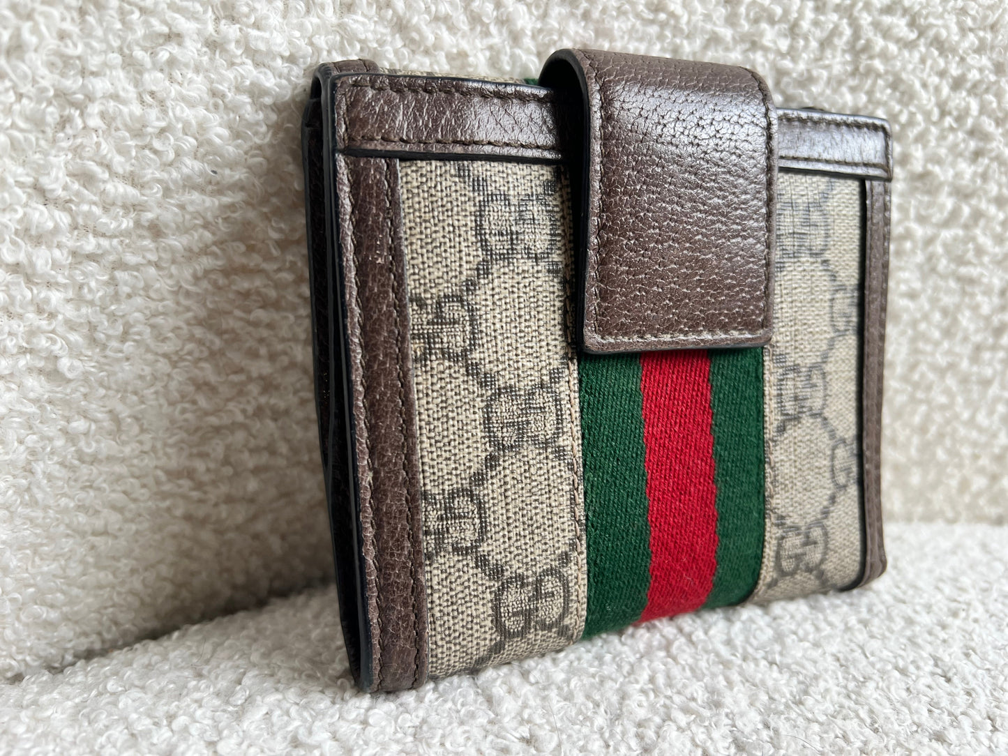 Gucci Ophidia Supreme French Small Wallet Purse