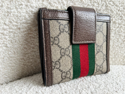 Gucci Ophidia Supreme French Small Wallet Purse