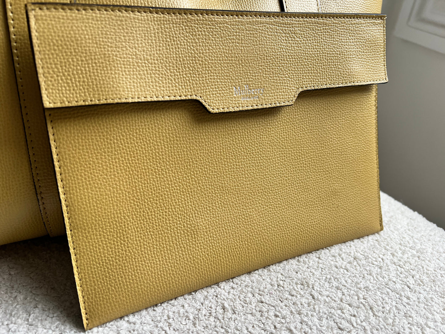Mulberry Mustard Yellow Bayswater Tote (RRP £795)