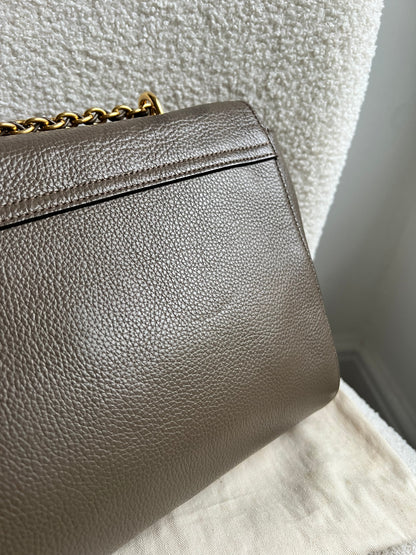Mulberry Clay Medium Lily with Gold Hardware (RRP £1095)