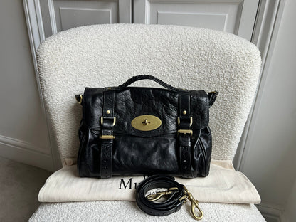 Mulberry Black Regular Alexa (RRP £1100)