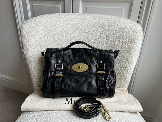 Mulberry Black Regular Alexa (RRP £1100)