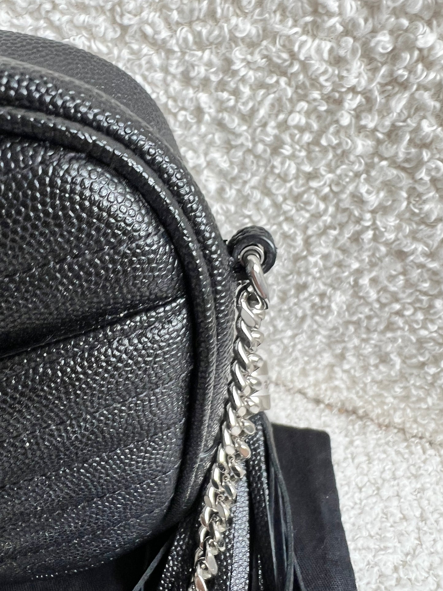 Yves Saint Laurent (YSL) Black Mini Lou Camera Bag (RRP £1285)