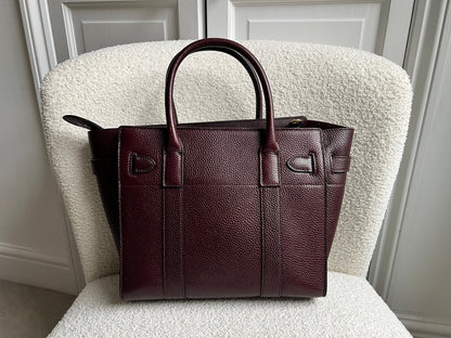 Mulberry Oxblood Small Zipped Bayswater (RRP £1,245)