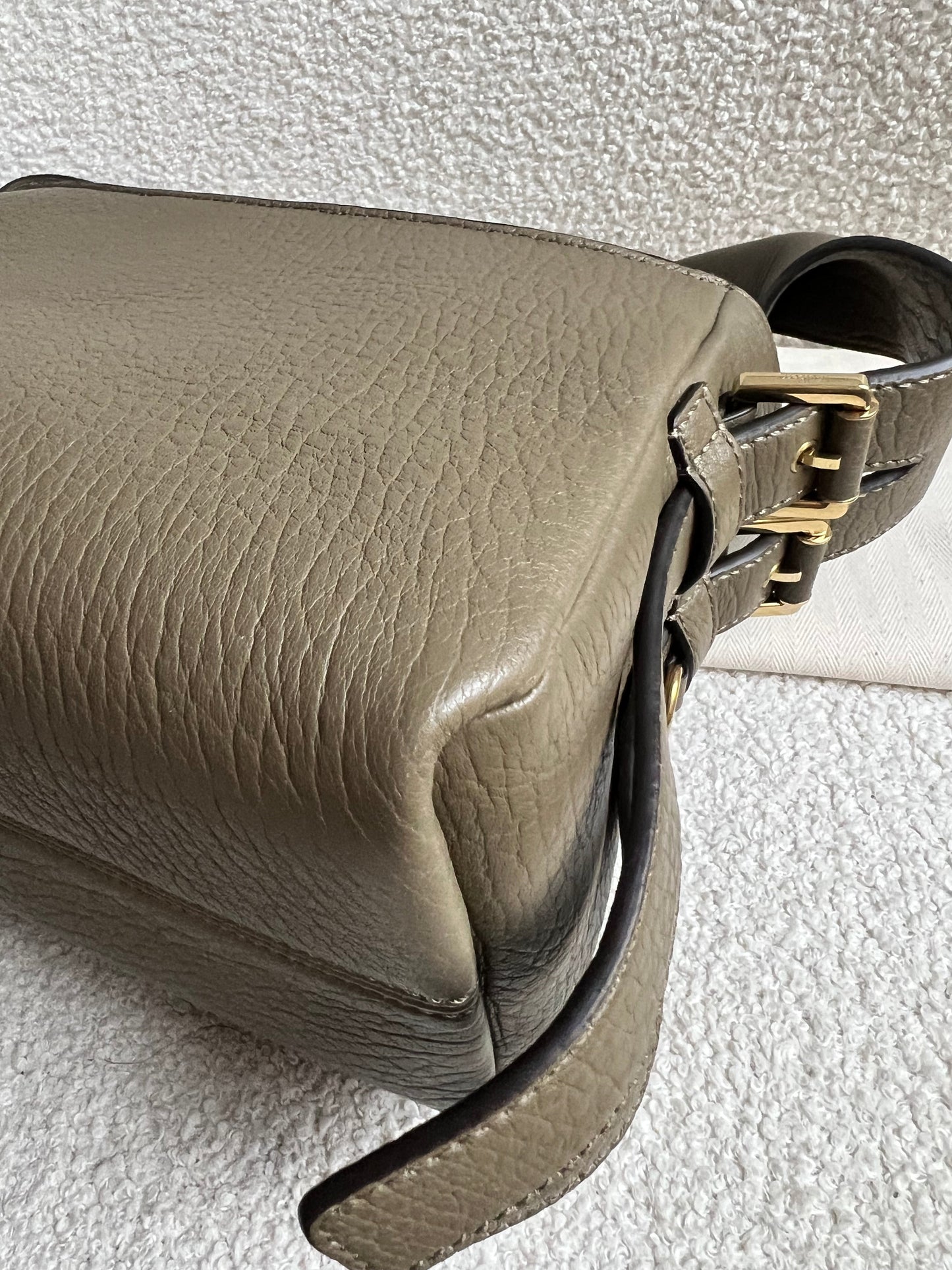 Mulberry Linen Green Maggie (RRP £995)