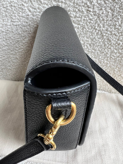 Mulberry Black Small Darley Satchel (RRP £595)
