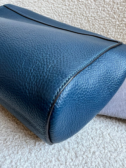 Mulberry Deep Sea Blue Medium Lily with Gold Hardware (RRP £1050)