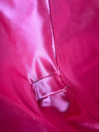 Gucci GG Fuchsia Velvet Marmont Small Shoulder Bag (RRP £1490)