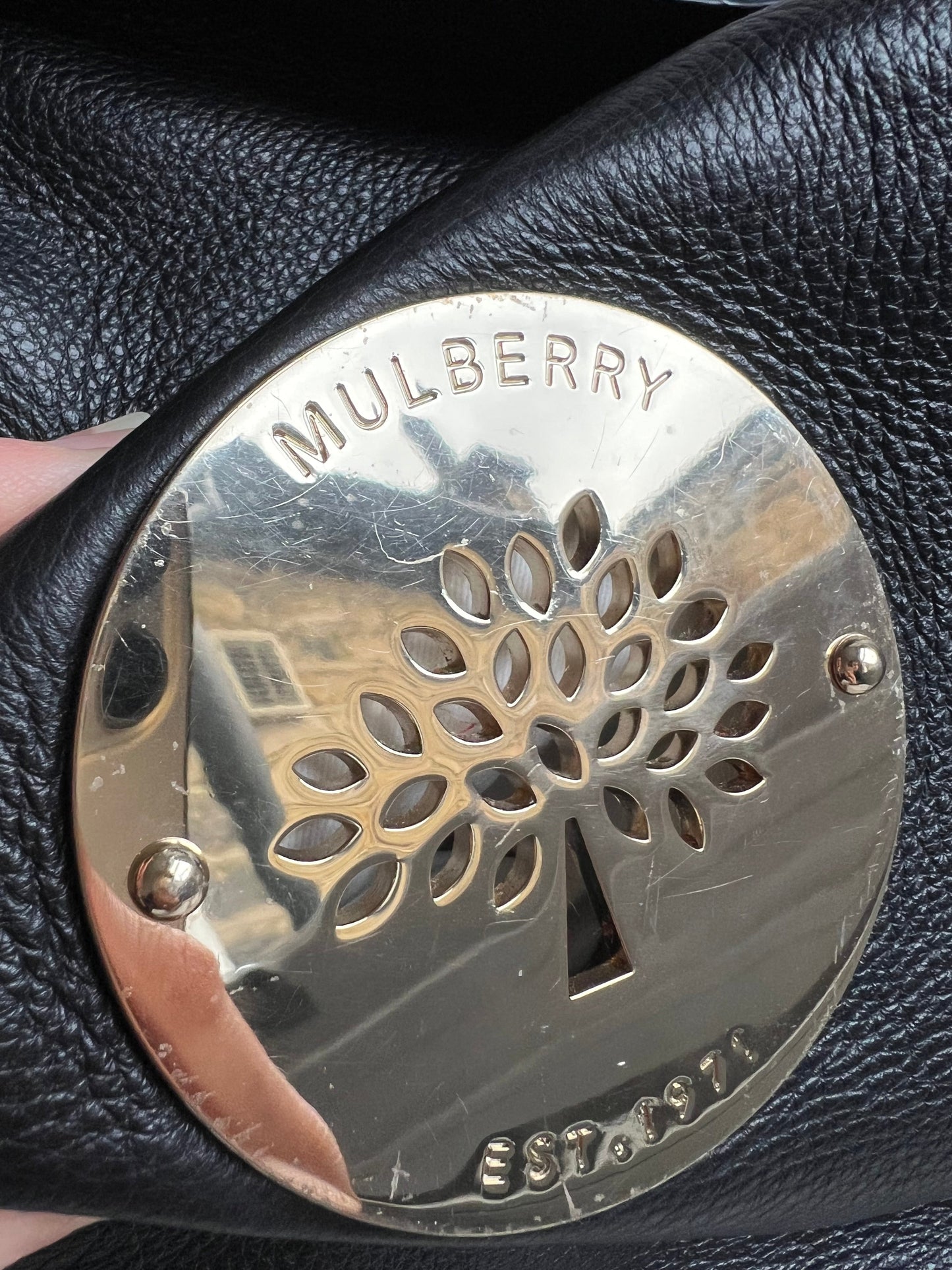 Mulberry Black Daria Hobo (RRP £795)