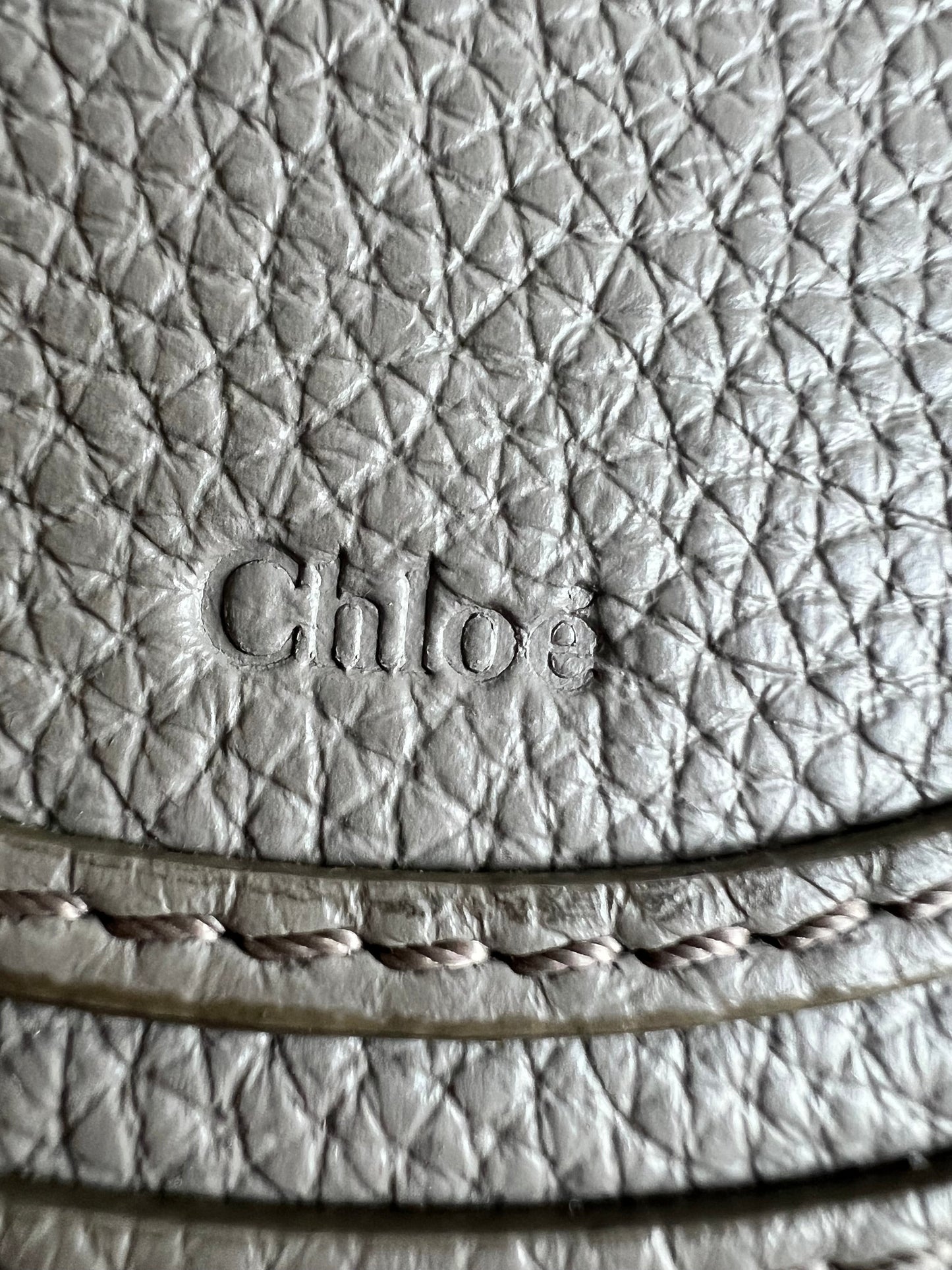 Chloe Small Cashmere Grey Marcie Saddle Bag (RRP £1050)