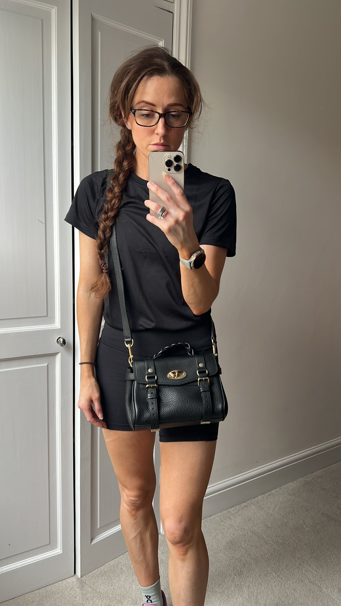 Mulberry Black Mini Alexa (RRP £995)