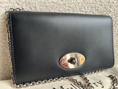 Mulberry Black Bayswater Clutch (RRP £495)