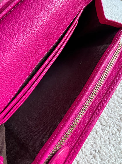 Mulberry Pink French Purse (RRP £275)