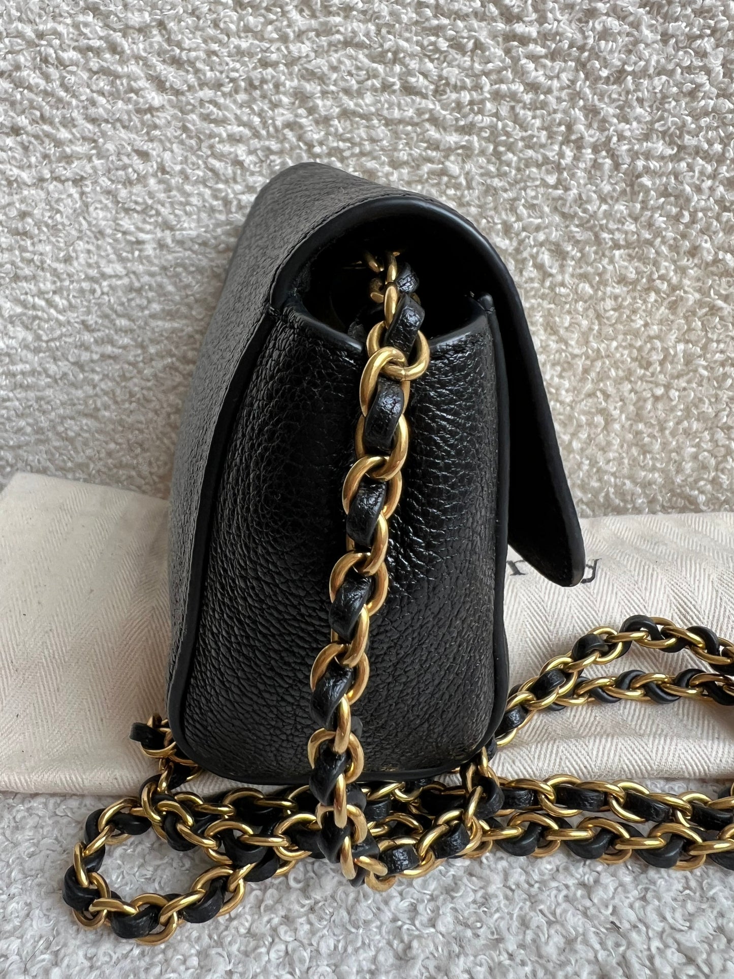 Mulberry Black Mini Lily with Gold Hardware (RRP £395)