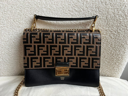 Fendi Medium Kan U Zucca Monogram