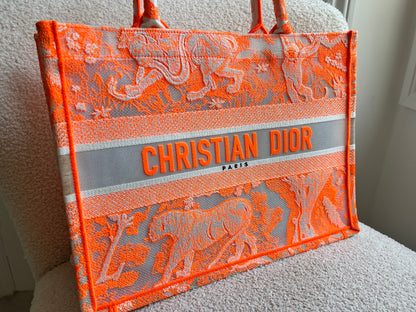 Christian Dior Toule de Jouey Medium Book Tote