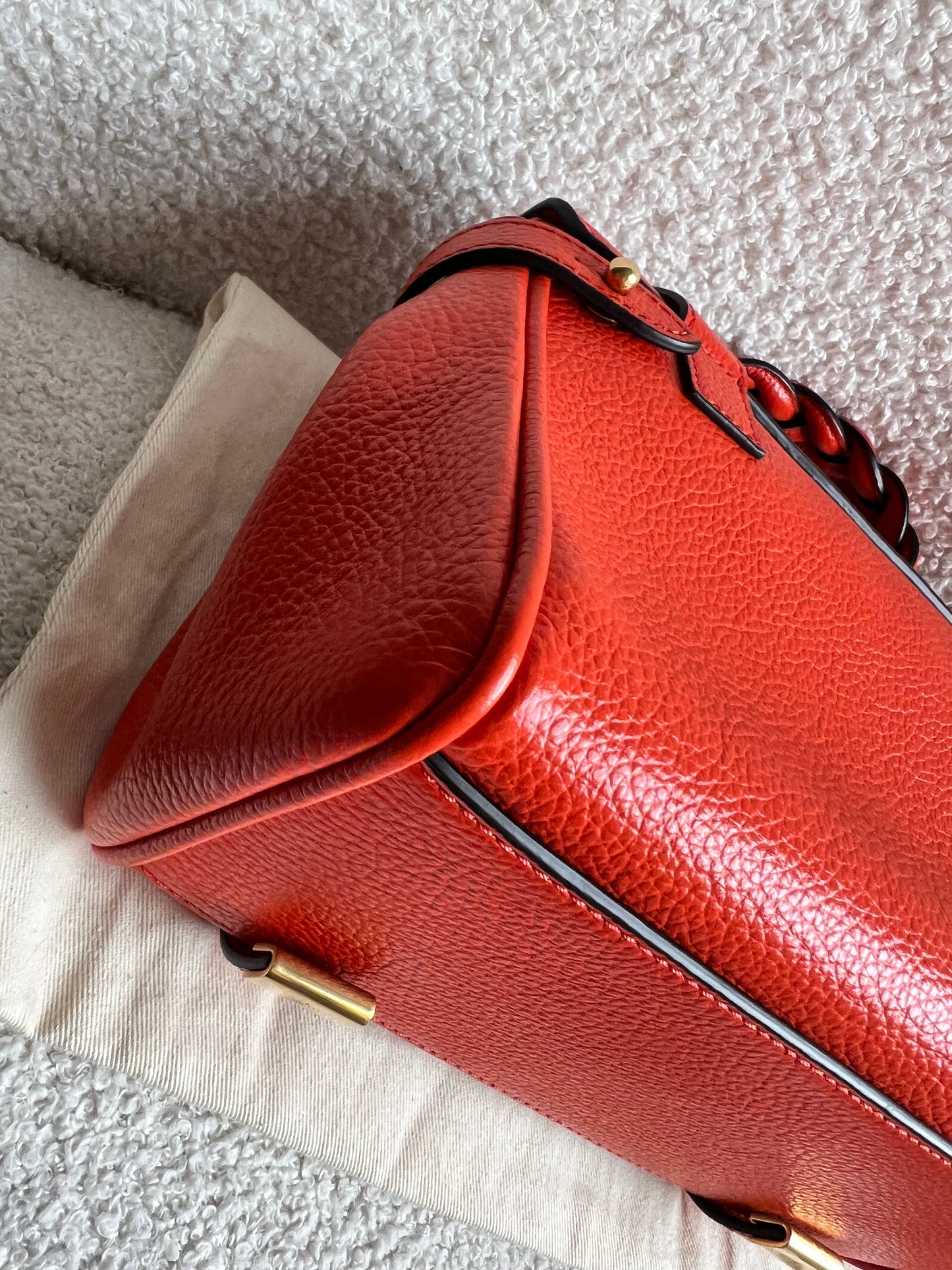 Mulberry Orange Mini Alexa (RRP £995)