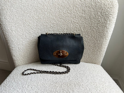 Mulberry Black Regular Lily with Gold Hardware