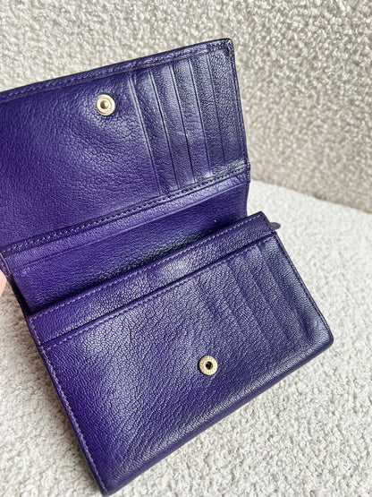 Mulberry Purple French Purse (RRP £275)