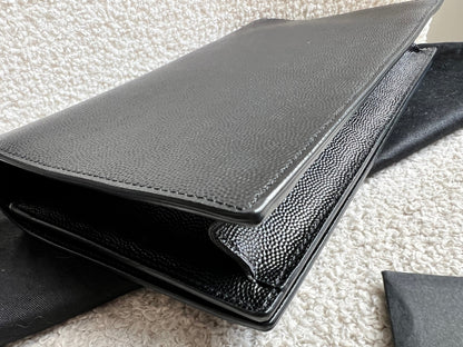 Yves Saint Laurent (YSL) Black Kate Clutch (RRP £1,190)