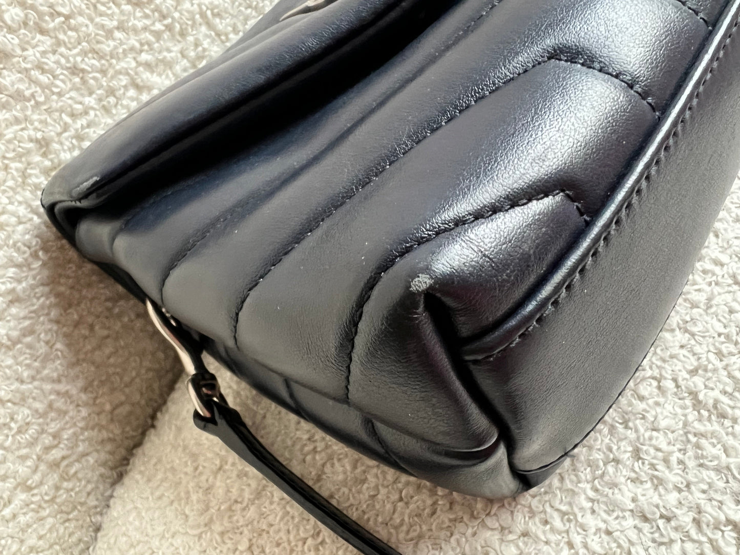 Yves Saint Laurent (YSL) Navy Blue Toy Lou Lou (RRP £1350)