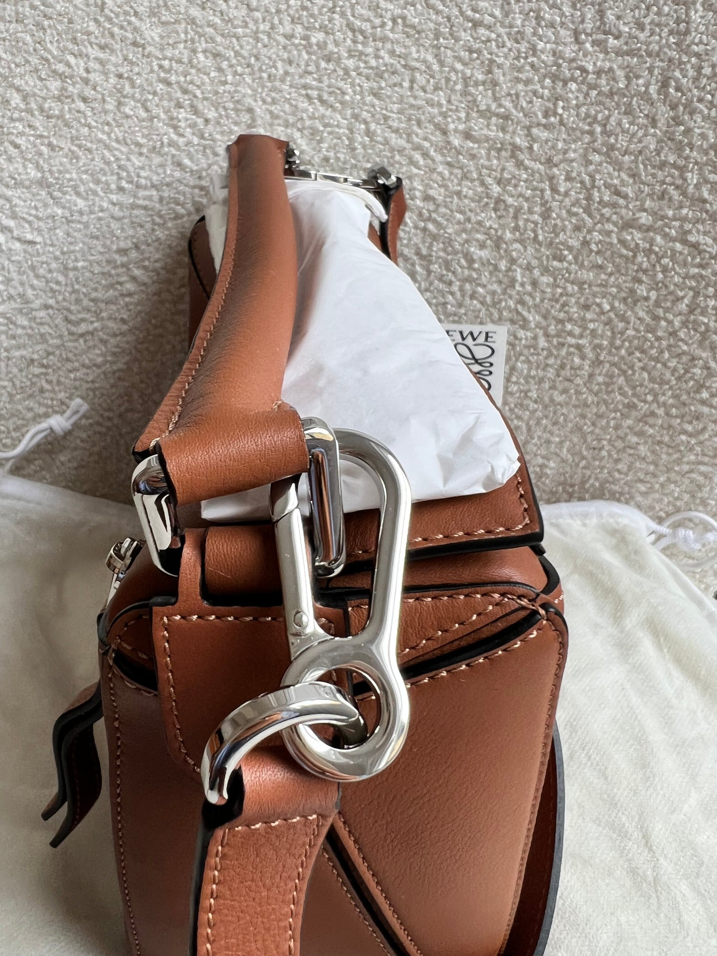 Loewe Tan Small Puzzle Bag (RRP £2550)