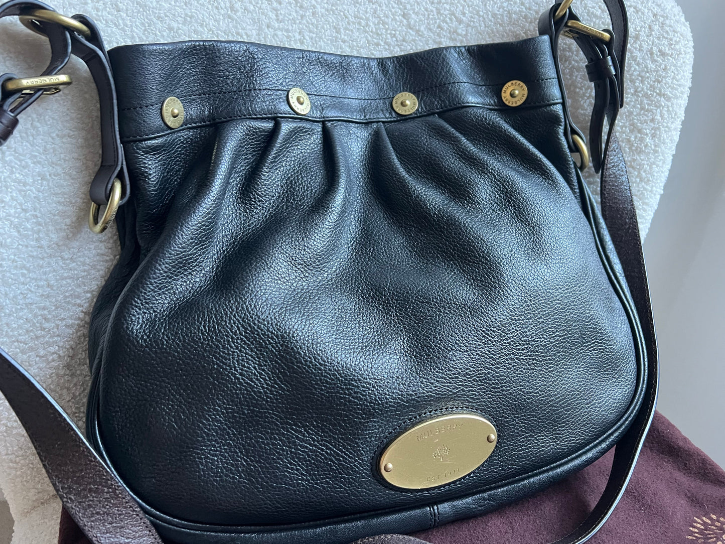 Mulberry Black Mitzy Messenger