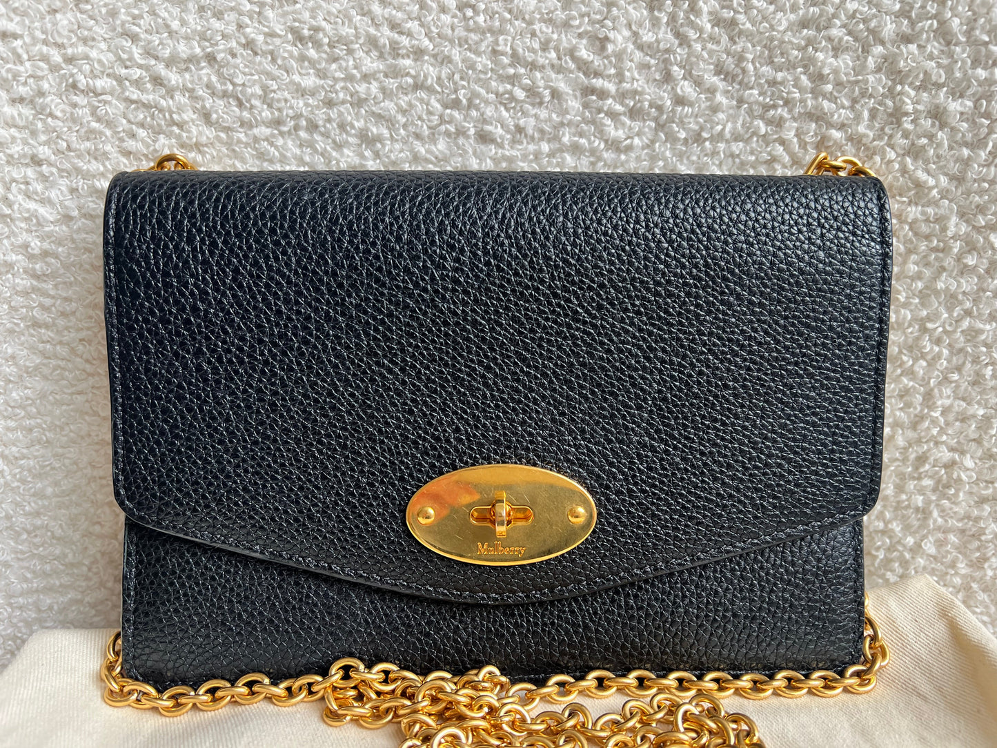 Mulberry Black Small Darley Cross Body Bag (RRP £650)