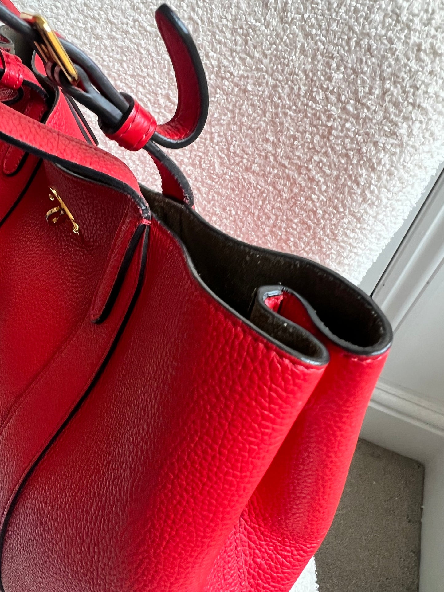 Mulberry Small Ruby Red Bayswater Tote (RRP £795)