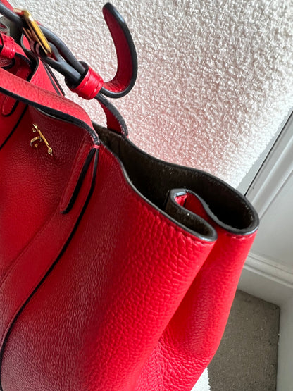 Mulberry Small Ruby Red Bayswater Tote (RRP £795)
