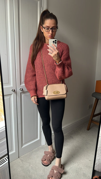 Mulberry Rosewater Regular Lily with Gold Hardware (RRP £995)