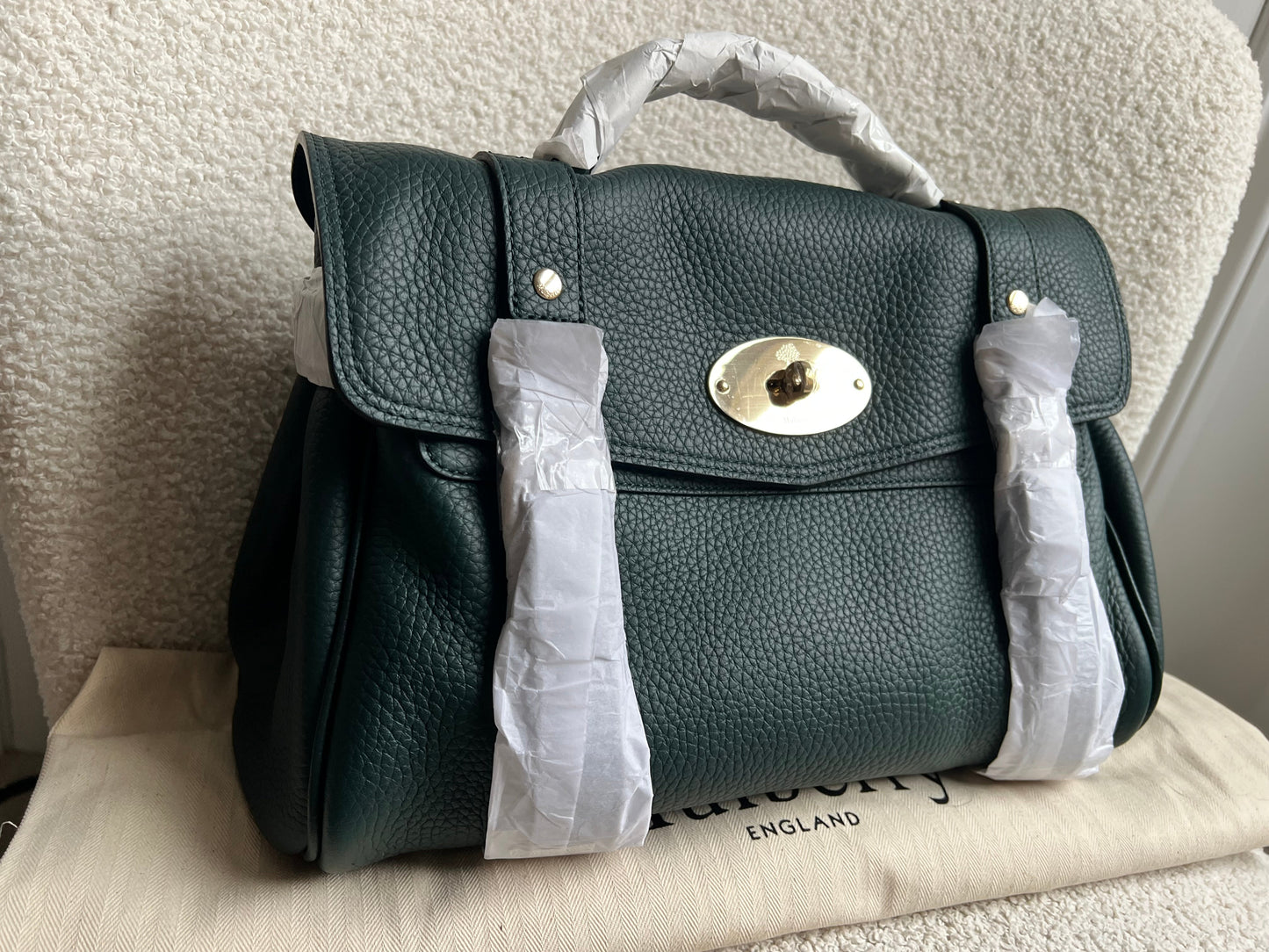 Mulberry Green Regular Alexa (RRP £1250)