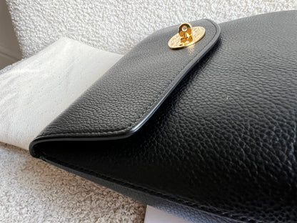 Mulberry Black Large Darley Cosmetic Pouch (RRP £395)
