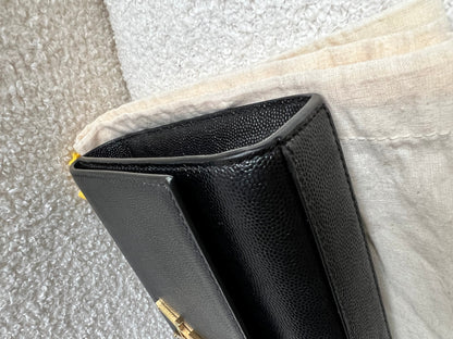 Yves Saint Laurent (YSL) Black Small Kate with Gold Hardware (RRP £1,550)