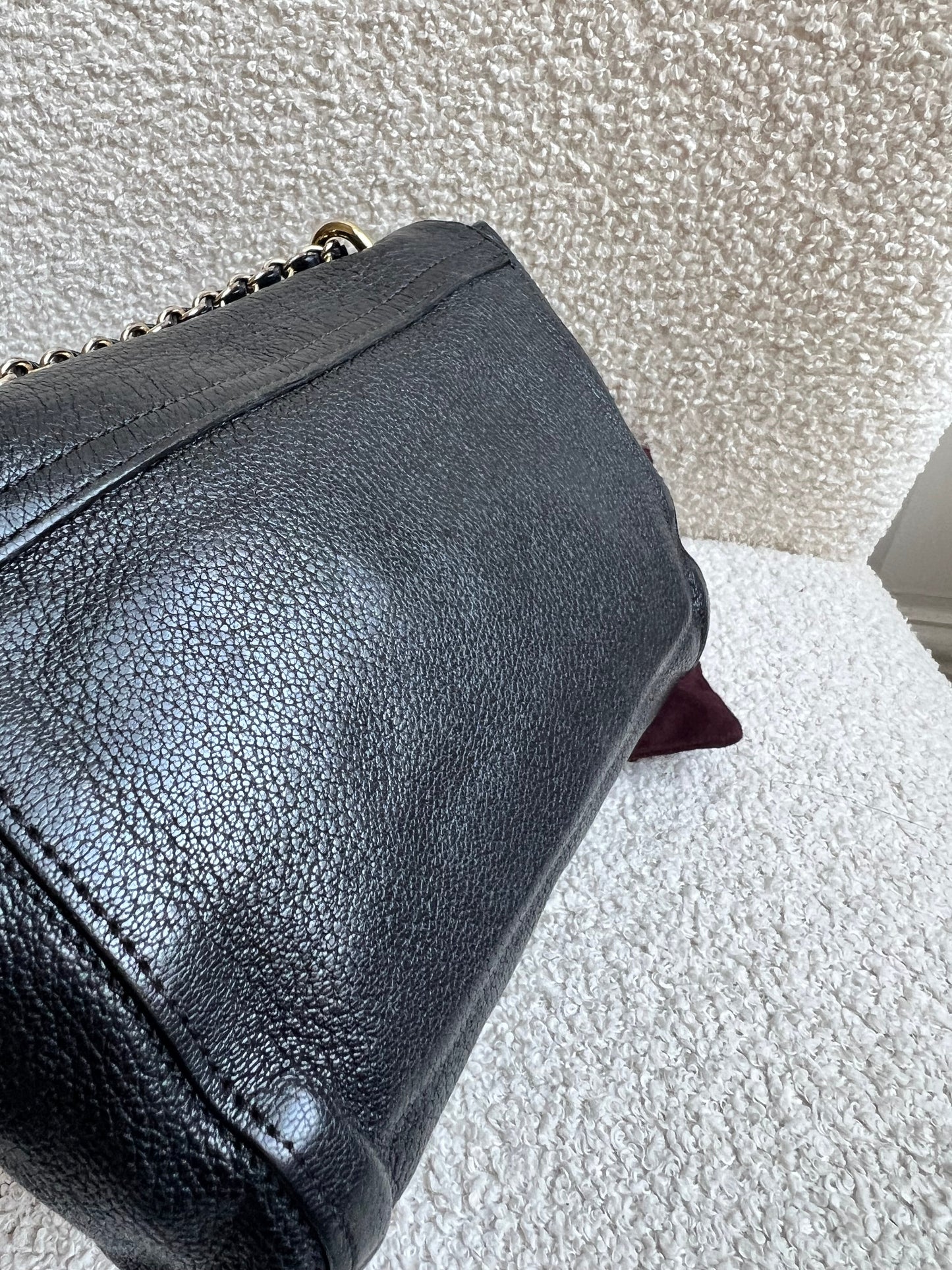 Mulberry Black Regular Lily with Hardware (RRP £995)