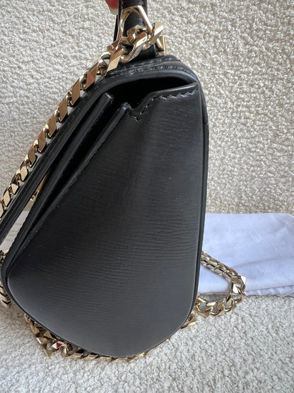 Givenchy Black Mini Pandora Chain Bag