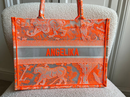 Christian Dior Toule de Jouey Medium Book Tote