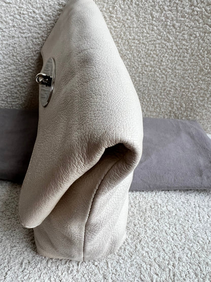 Mulberry Cream Clemmie Clutch (RRP £695)